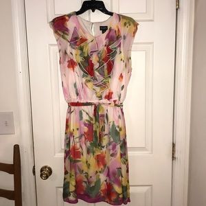 Flowy floral dress